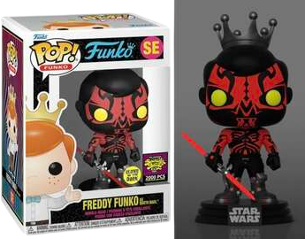 Freddy Funko as Darth Maul (Glow) 2000 Pcs. 2000 Pcs. LE